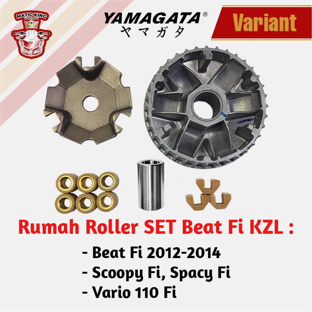 Rumah roller set Honda Genio Beat New Deluxe  2020 Scoopy New fi esp 2021 K0J Yamagata