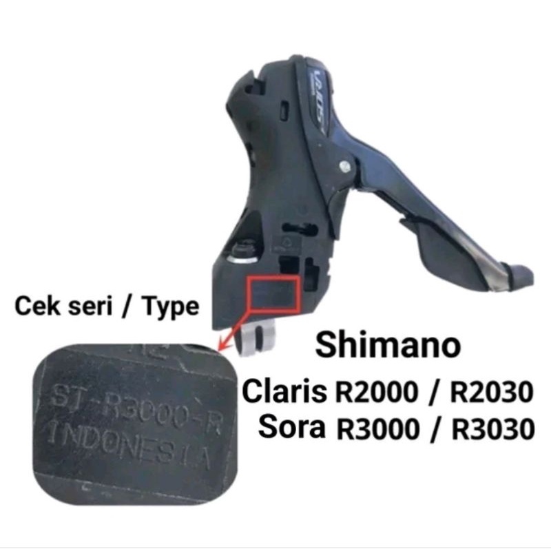 Hood Cover Shifter Shimano Sora Dan Claris R 3000 3030 2000 2030 Asli Brifter Pegangan Pembungkus Silicone Karet Shifters R3000 R2000