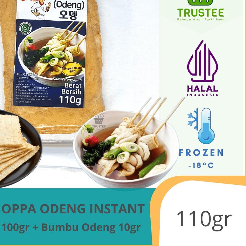 

Segera Dapatkan Oppa! Oppa Oden Odeng 3 Lembar Eomuk Korean Fish Cake 100g + Bumbu Halal JY7,