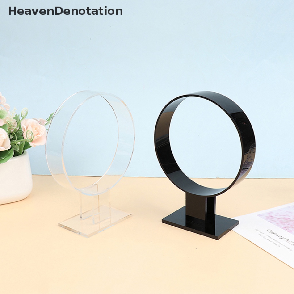 [HeavenDenotation] Bando Akrilik Holder Aksesoris Rambut Hair Band Tutup Kepala Display Stand Holder HDV