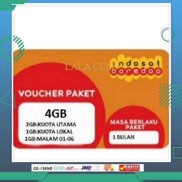 Voucher Data Indosat 4GB