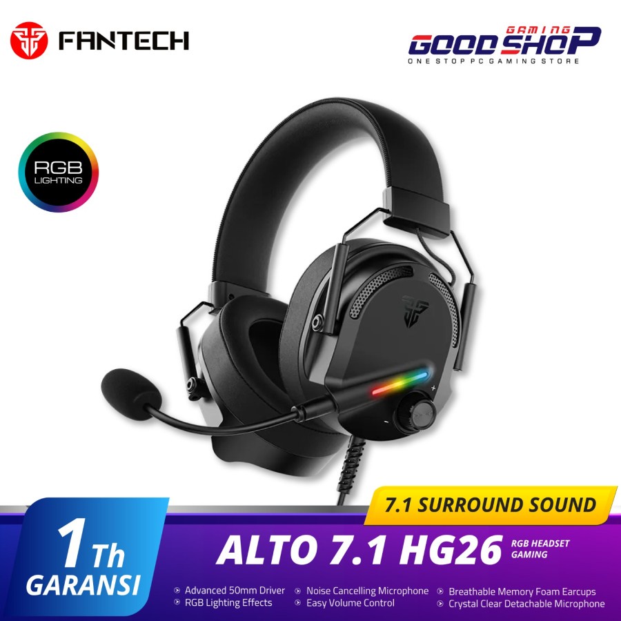 Fantech ALTO 7.1 HG26 RGB Headset Gaming