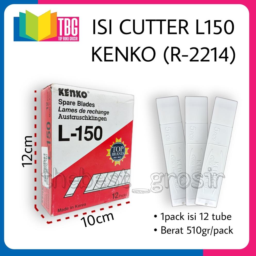 

Y35 1 TUBE ISI CUTTER L150 KENKO / REFILL CUTTER BESAR KENKO / SPARE BLADE L-150 KENKO (R-2214) TERLARIS ㄷ