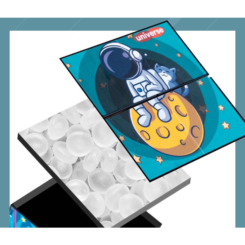 Mainan Dekompresi Kubus Ajaib Yang Pernah Berubah Tiga Dimensi Geometri 3b Tak Terbatas Magic Cube Mainan Puzzle Anak