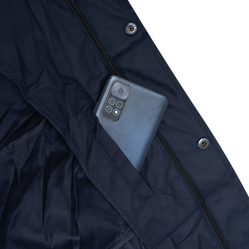 Lftman Water Repellent Hooded Parka Navy