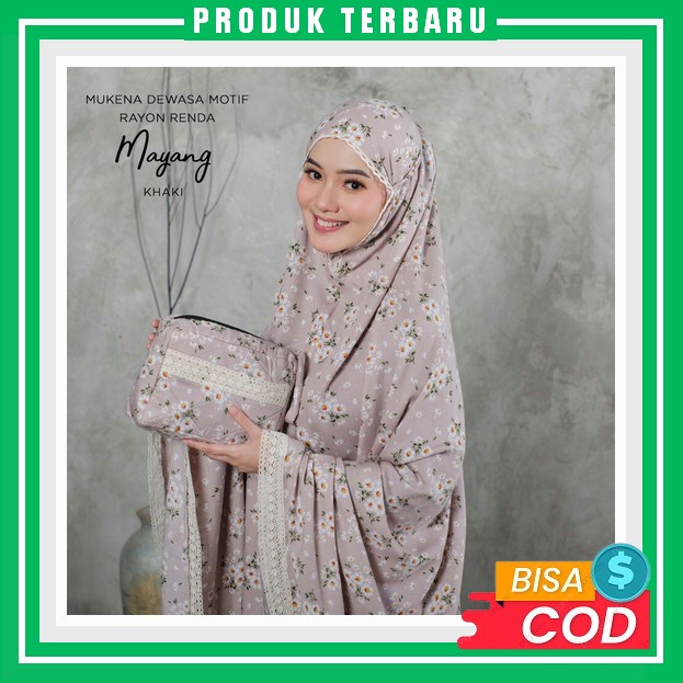 Mukena Dewasa Renda Mewah Jumbo Daily Traveling Sutra Velvet Premium Fashion Mukenah Dewasa Muslim T