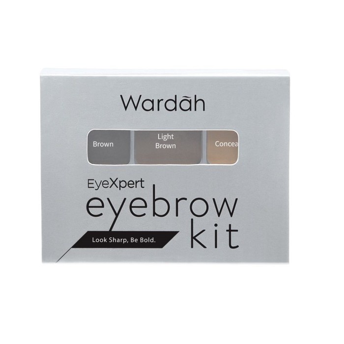 Eyebrow-Powder- Wardah Eyexpert Eyebrow Kit - Eye Brow Make Up Alis -Powder-Eyebrow