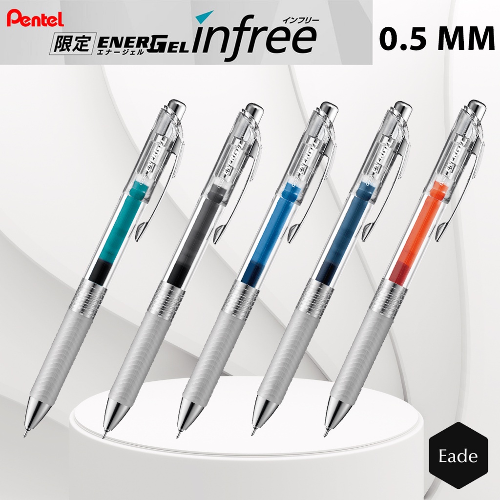 

Pulpen / Ballpoint Pentel Energel Infree 0.5 mm BLN 75 TL Needle Point