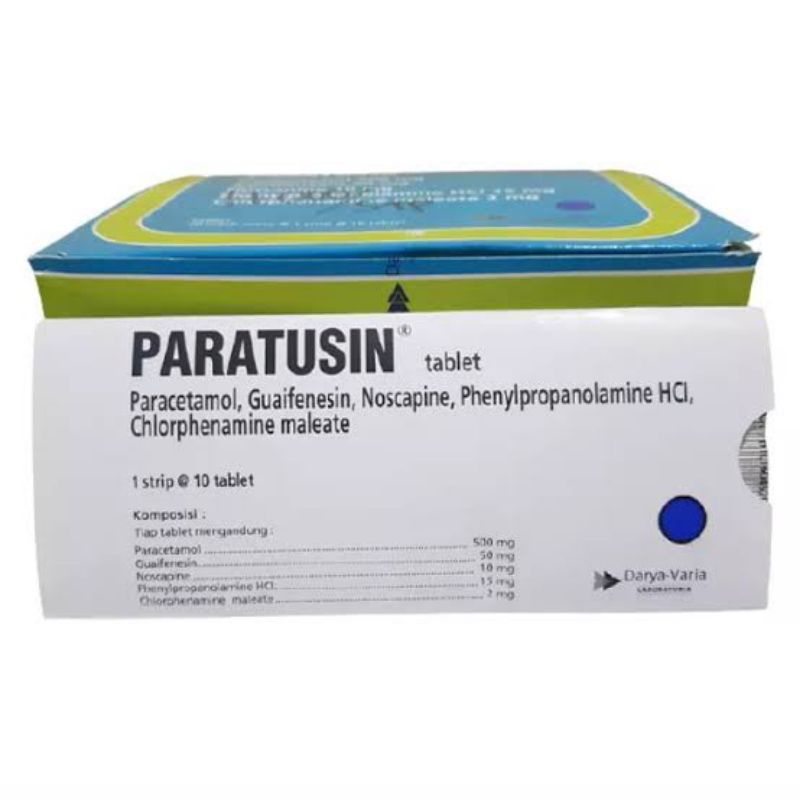 Paratusin Tablet | Obat Batuk Pilek Demam