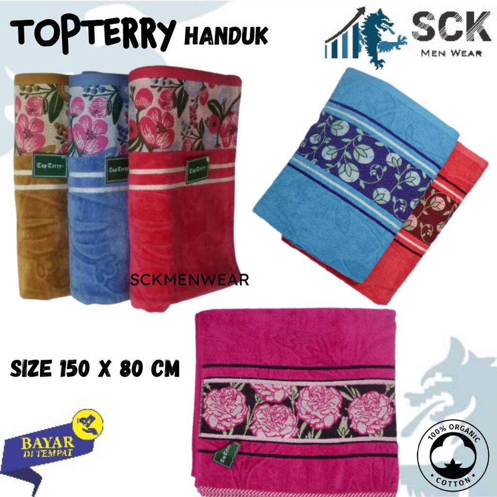 Handuk TOP TERRY 160x80cm Luxury Dewasa Halus BESAR  / Perlengkapan Mandi HANDUK JUMBO - sckmenwear GROSIR