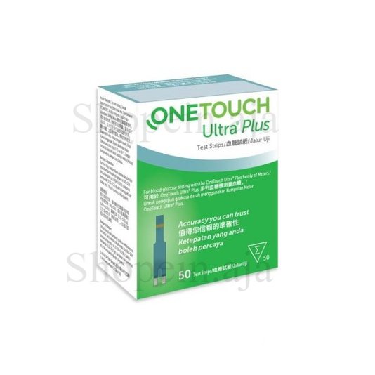 Onetouch Ultra Plus Strip 50 / One Touch Ultra Plus Strip isi 25 Pcs
