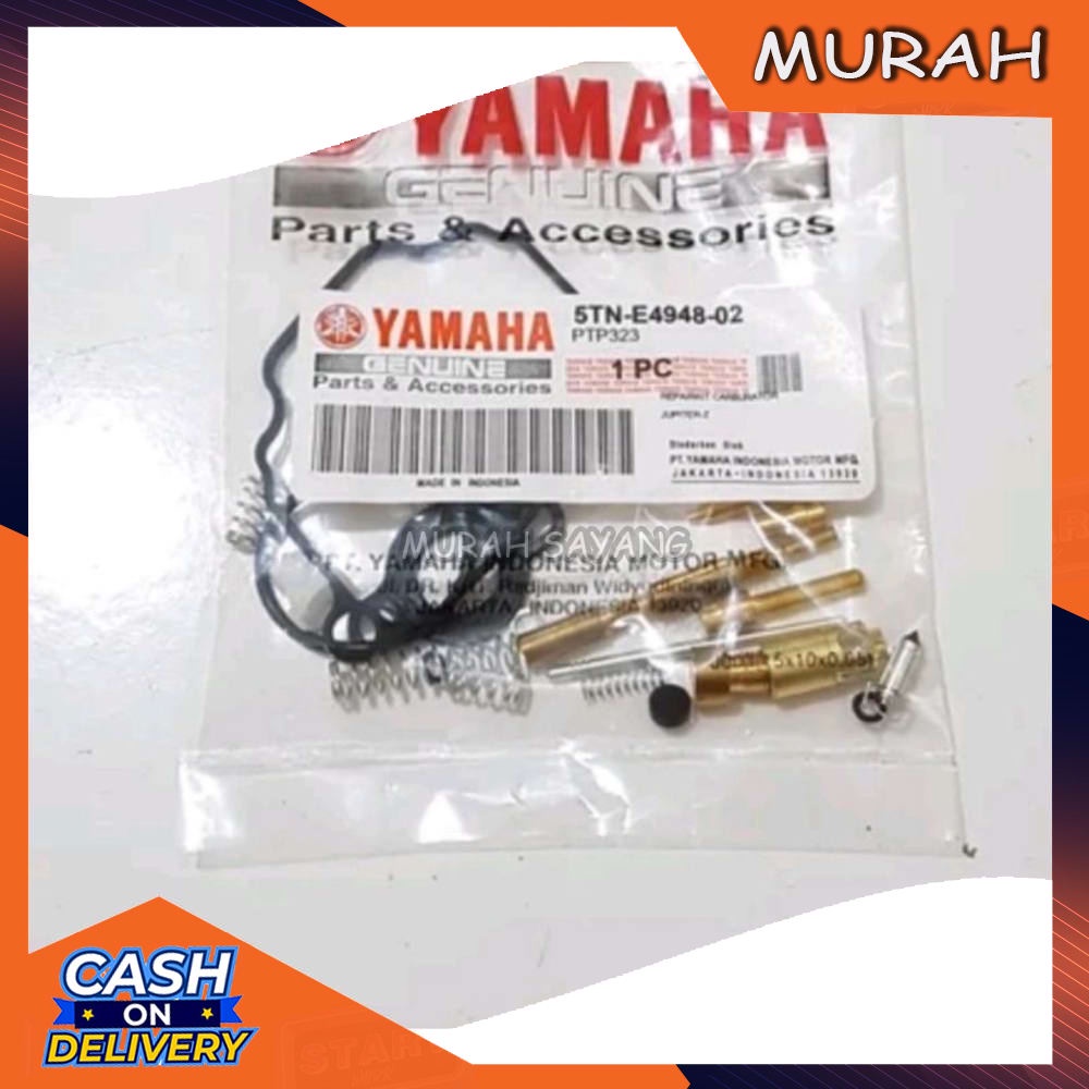 COD REPAIR KIT KARBURATOR JUPITER Z - VEGA R LAMA - JUPITER Z BURHAN 5TN ORIGINAL murah sayang