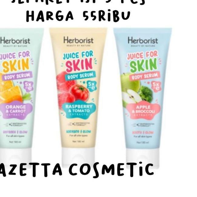 ▲ Herborist Body Serum Satu Paket 55ribu | Body Serum Herborist  | Paket Body Serum Herborist ۞