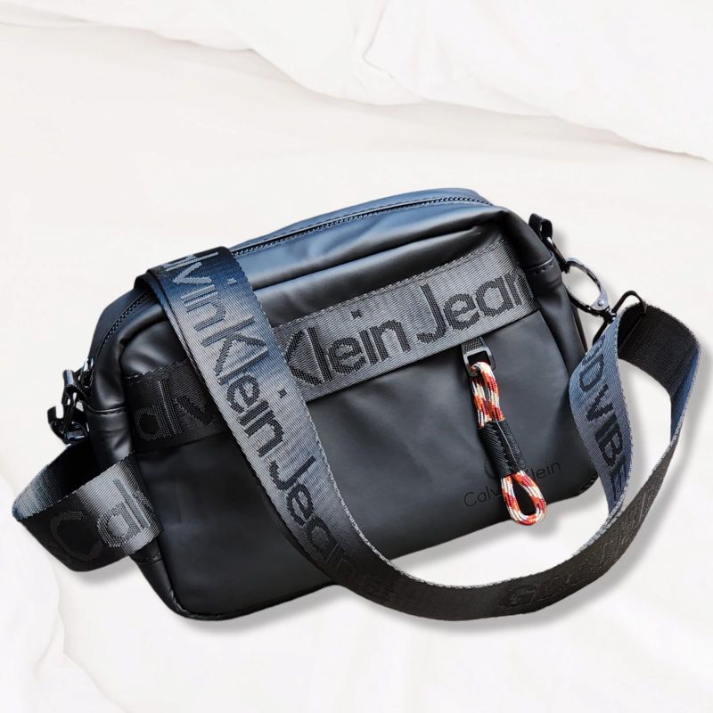 Tas selempang/HandBag pria 1605 waterproof 2in1 Original - USB PORT