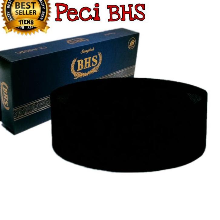 ✶ Peci bhs hitam polos BHS Classic ac ➼