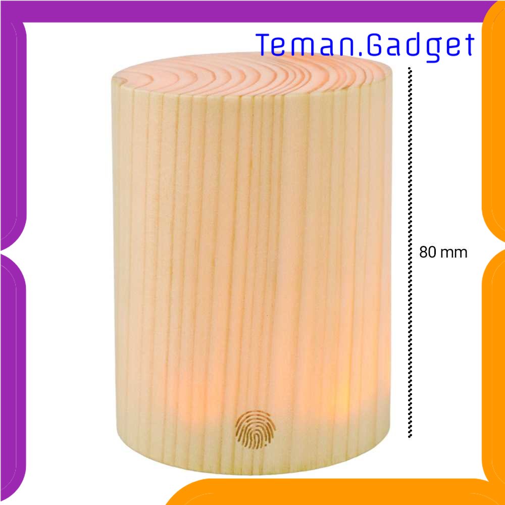 TG-LMP Adeeing Lampu Tidur LED Hias Dekorasi Warm White Fingerprint 5V - M04