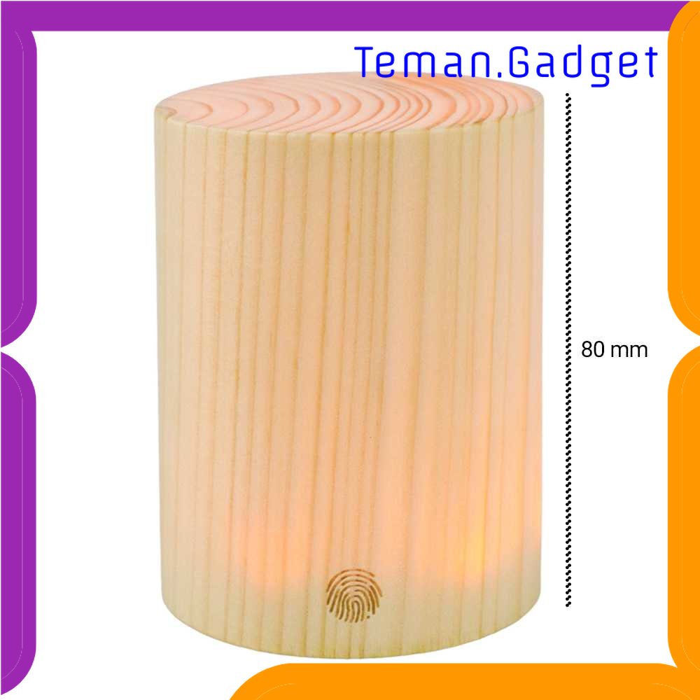 TG-LMP Adeeing Lampu Tidur LED Hias Dekorasi Warm White Fingerprint 5V - M04