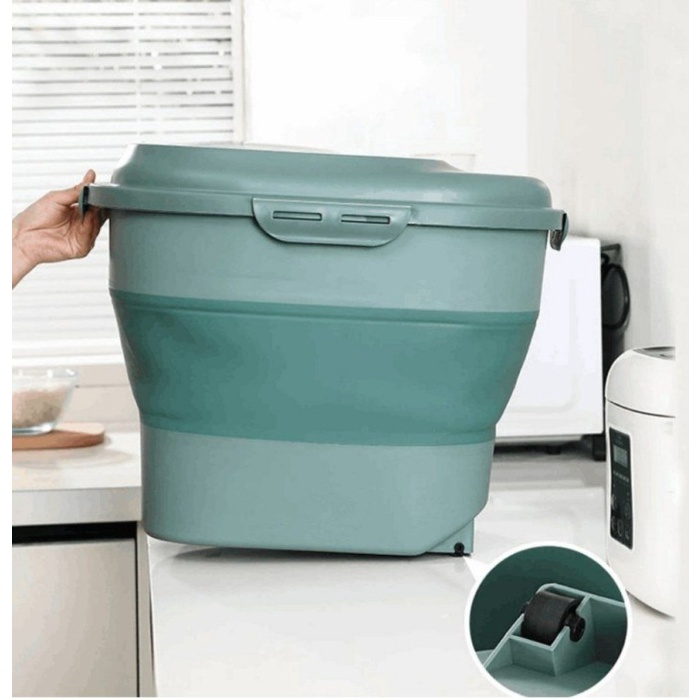 FMFIT KONTAINER PRAKTIS SERBAGUNA / Foldable pet food storage bucket