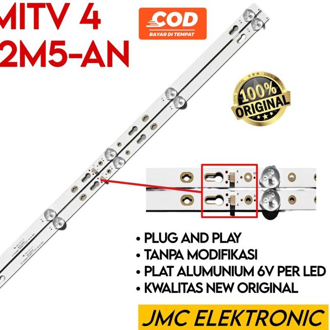 Ω BACKLIGHT TV LED XIAOMI MI TV 4 L32M5-AN L32M5AN L-32M5AN 5K 6V 32 INC INCH 32IN ➦