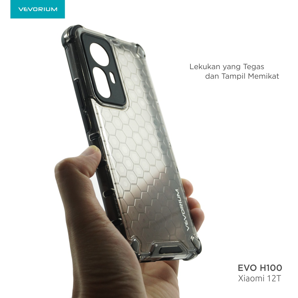 VEVORIUM EVO H100 Xiaomi 12T PRO 12T Hybrid Soft case Hard Case