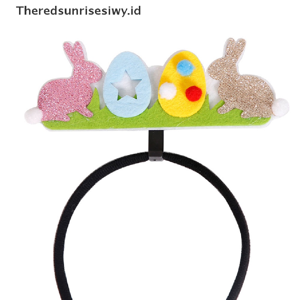 # Baju Lebaran # Paskah Dewasa Anak Lucu Dan Nyaman Rambut Band Gaun Kostum Bunny Ear Headband Cosplay Hairband Dekorasi Pesta~