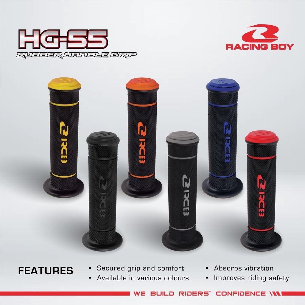 (BISA COD) Handgrip RCB Handfat Sarung Gas Racing Boy Premium HG55 | HG66 Original 100% Grip RCB Untuk Semua Motor Universal