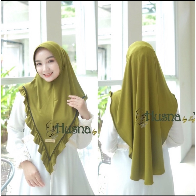 Yasmine kriwil ori husna by sugih jaya / ORI Husna sugih jaya / hijab langsung / hijab kriwil/ hijab