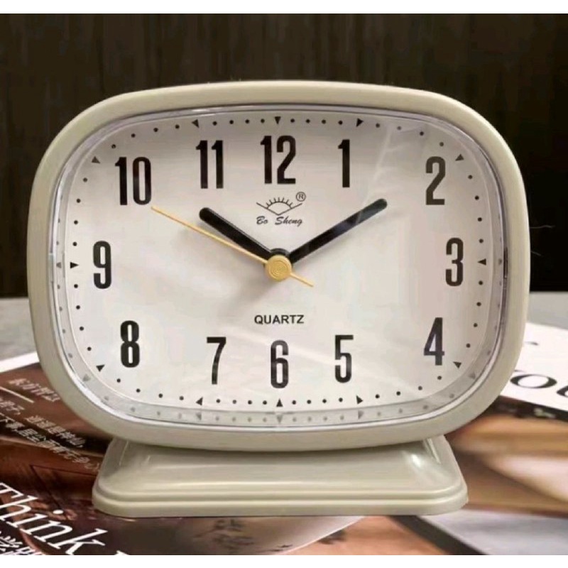 JAM WEKER ALARM / JAM MEJA DEKORASI KAMAR / JAM TIDUR ALARM