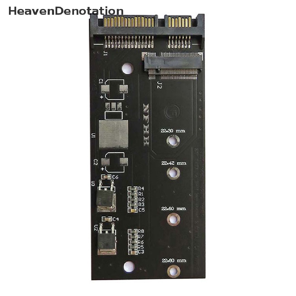 [HeavenDenotation] NEW SATA M.2 NGFF SSD to 2.5 &quot;SATA 2.5&quot; SATA to M.2 NGFF SSD Adapter Riser Card Hot Sale HDV