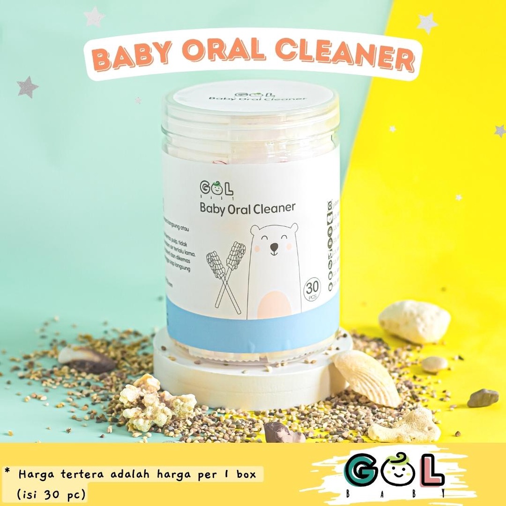 GOL Baby Oral Cleaner | Pembersih Lidah Gigi Gusi Mulut Bayi