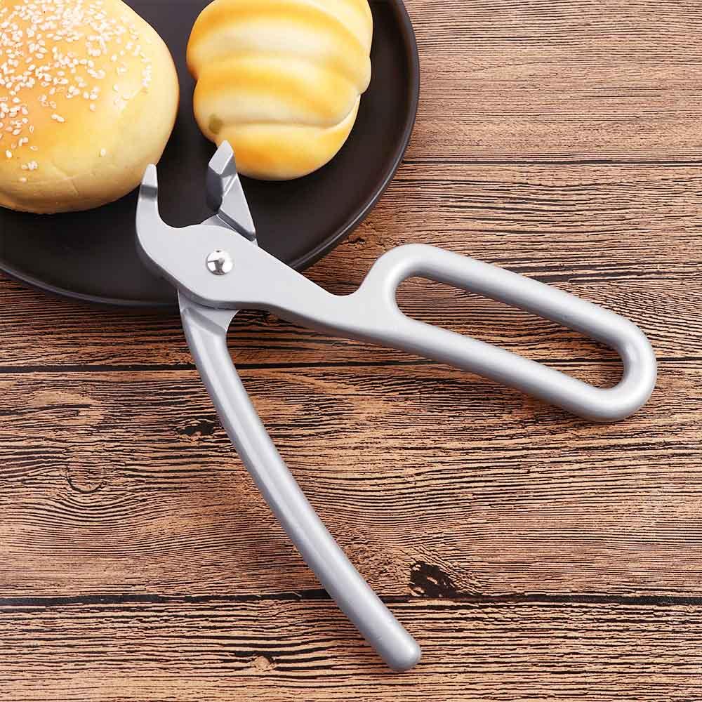 【 ELEGANT 】 Pizza Pan Gripper Oven Dapur Aluminium Cor Heavy Duty Tang Panci Penjepit
