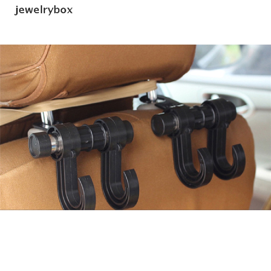 [jewelrybox] Car Hook Seat Back Sandaran Kursi Mobil Double Hook Kait Belakang Kursi Serbaguna Butik