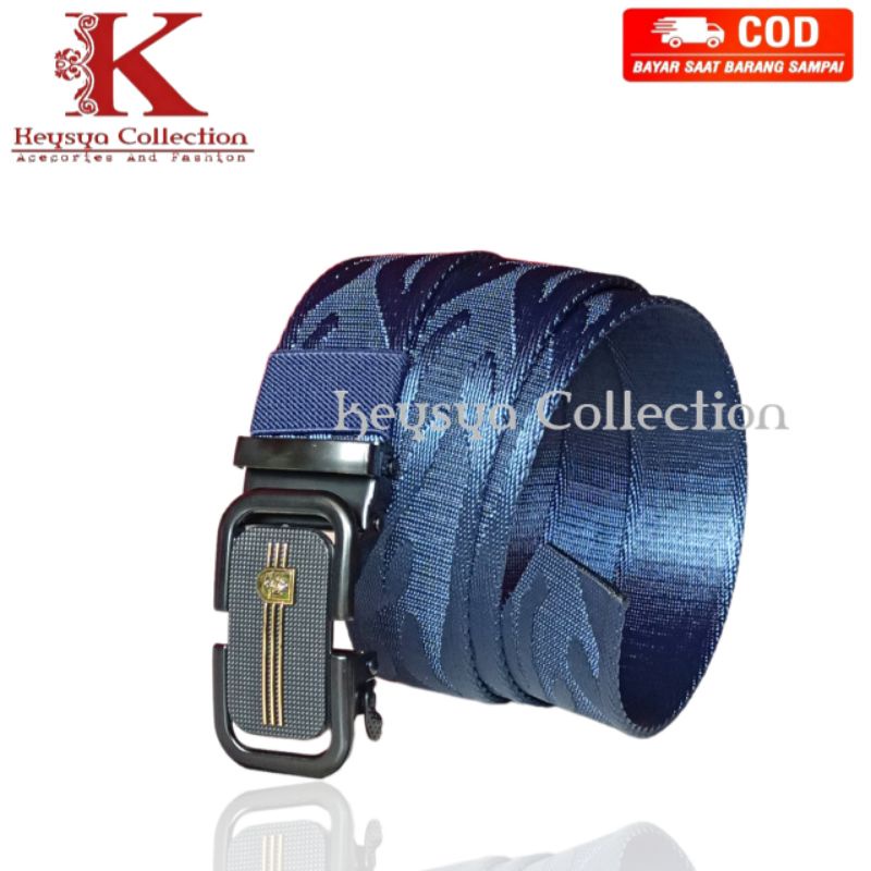 ikat pinggang pria Tactical military Canvas nylon sabuk pria bahan kanvas nylon