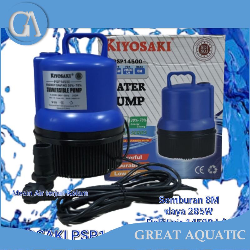 Mesin Pompa Kolam Jumbo KIYOSAKI P 14500 mesin pompa Kolam Ikan