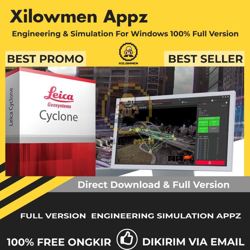 [Full Version] Leica Cyclone 20 Pro Engineering Software Lifetime Win OS