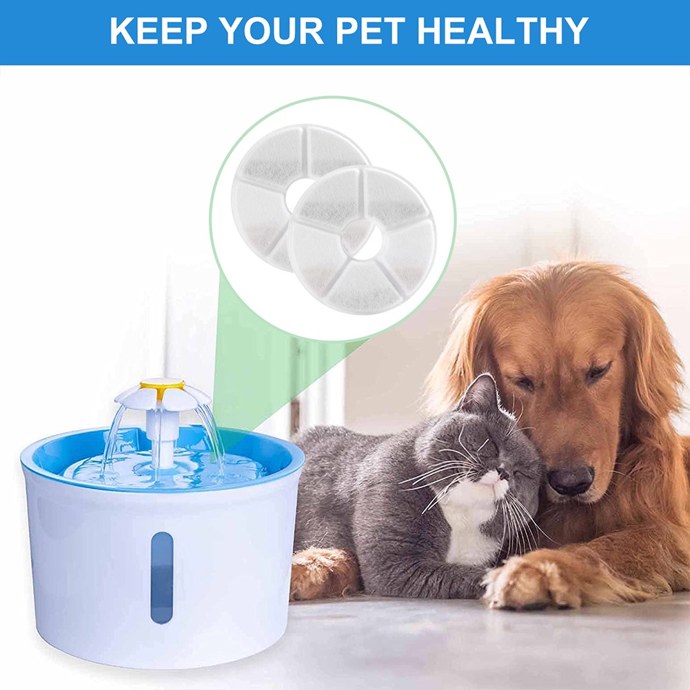 Filter Dispenser kucing air Chorcoal Water Fountain Dispenser Tempat Minum Kucing Pet water fountain Filter Dispenser Air Hewan Peliharaan Saringan Tempat Minum Kucing Dan Anjing Filter Water Fountain