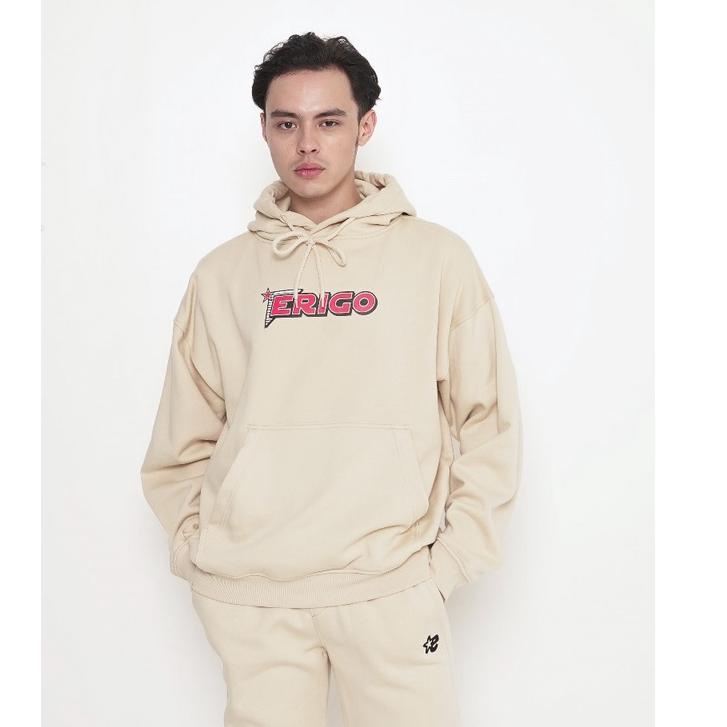 LANGSUNG KIRIM Erigo Hoodie Erigo Flag Khaki