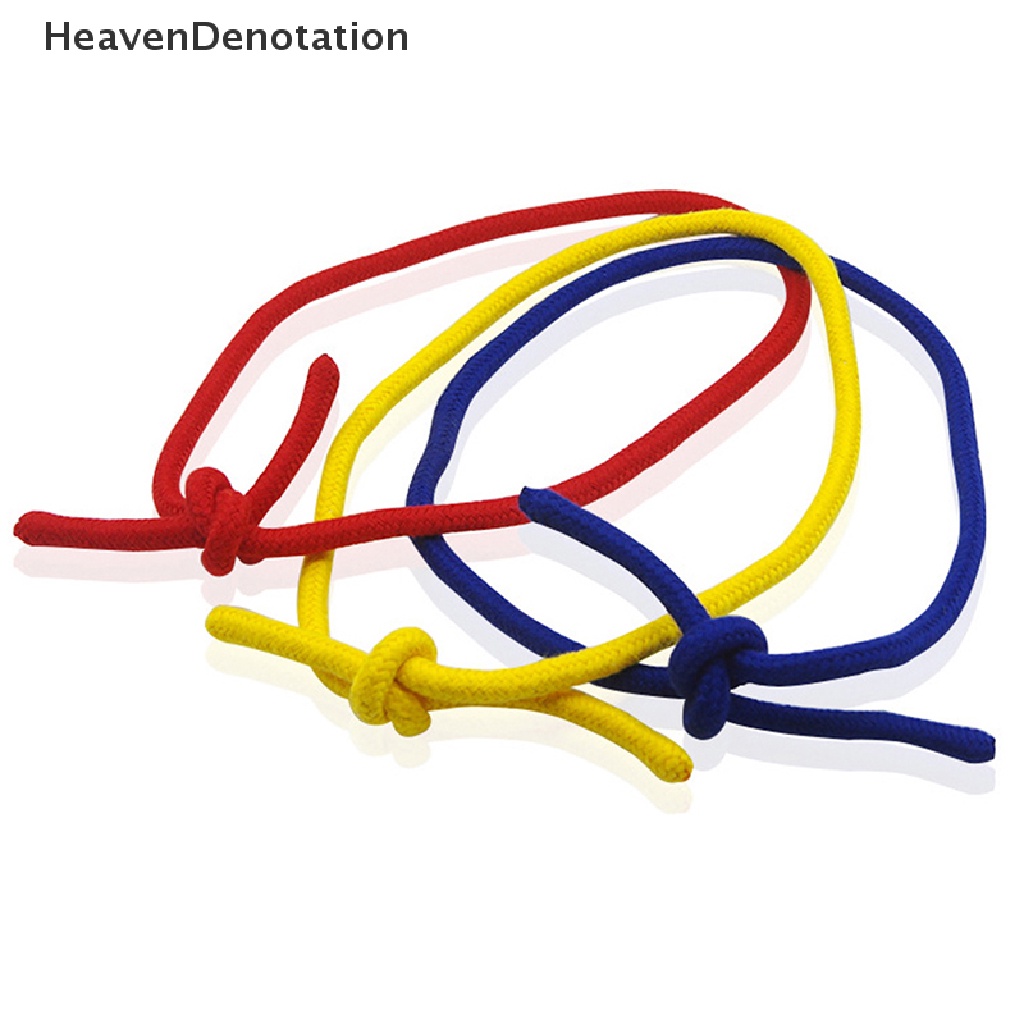 [HeavenDenotation] Tiga String Tali Sambung Trik Sulap Merah Kuning Biru Magic Rope Close Up HDV