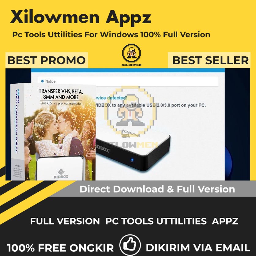 [Full Version] VIDBOX Video Conversion Pro PC Tools Software Utilities Lifetime Win OS