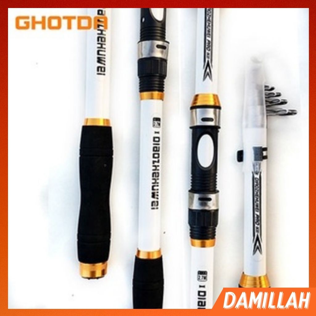 GHOTDA Joran Pancing 3 Meter Portable Carbon Fiber - CF3000
