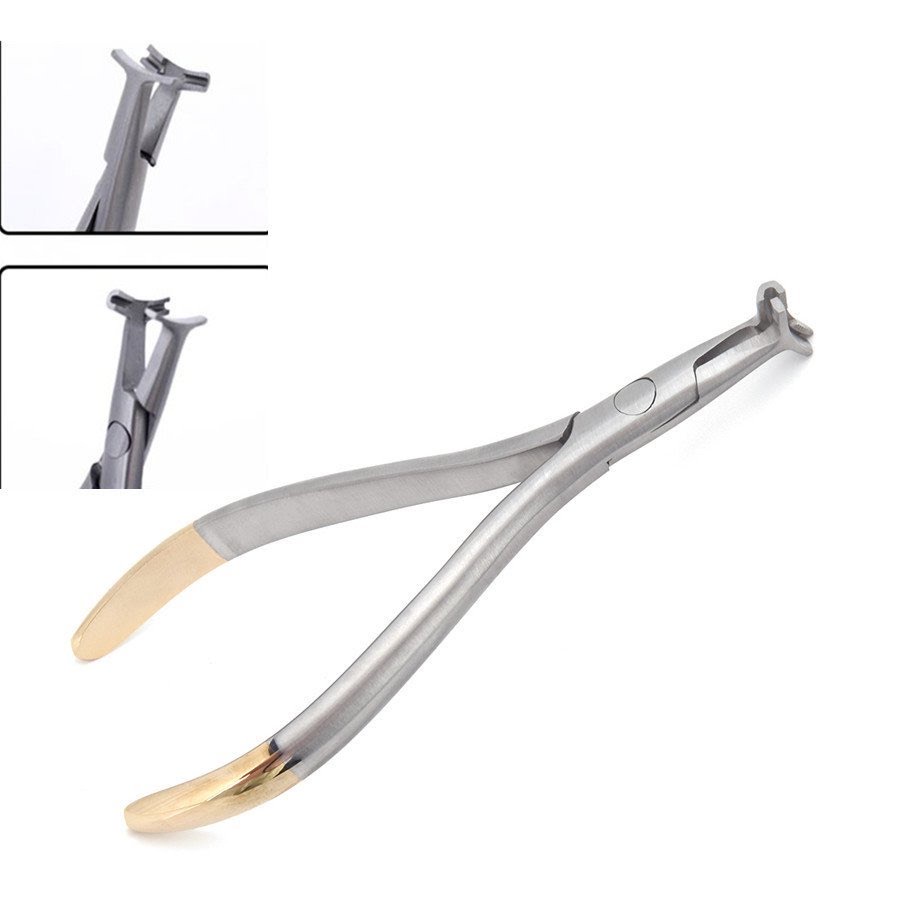 NiTi distal Cinch back plier tang ortho orthodontic instrument