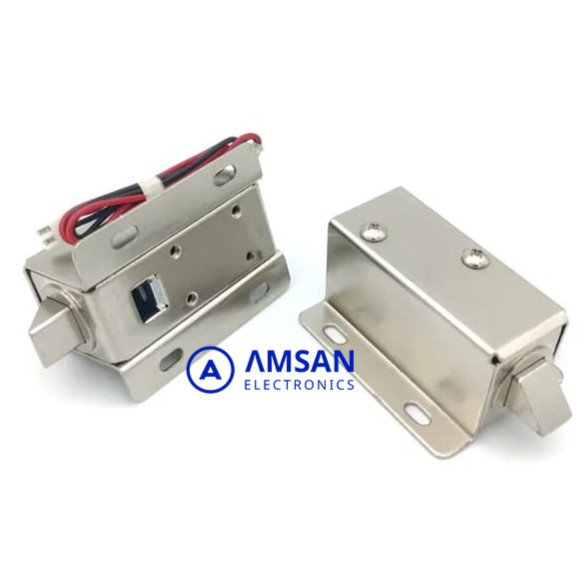 

Selenoid Door Lock DC 12V Untuk Kunci Otomatis pintu Rumah