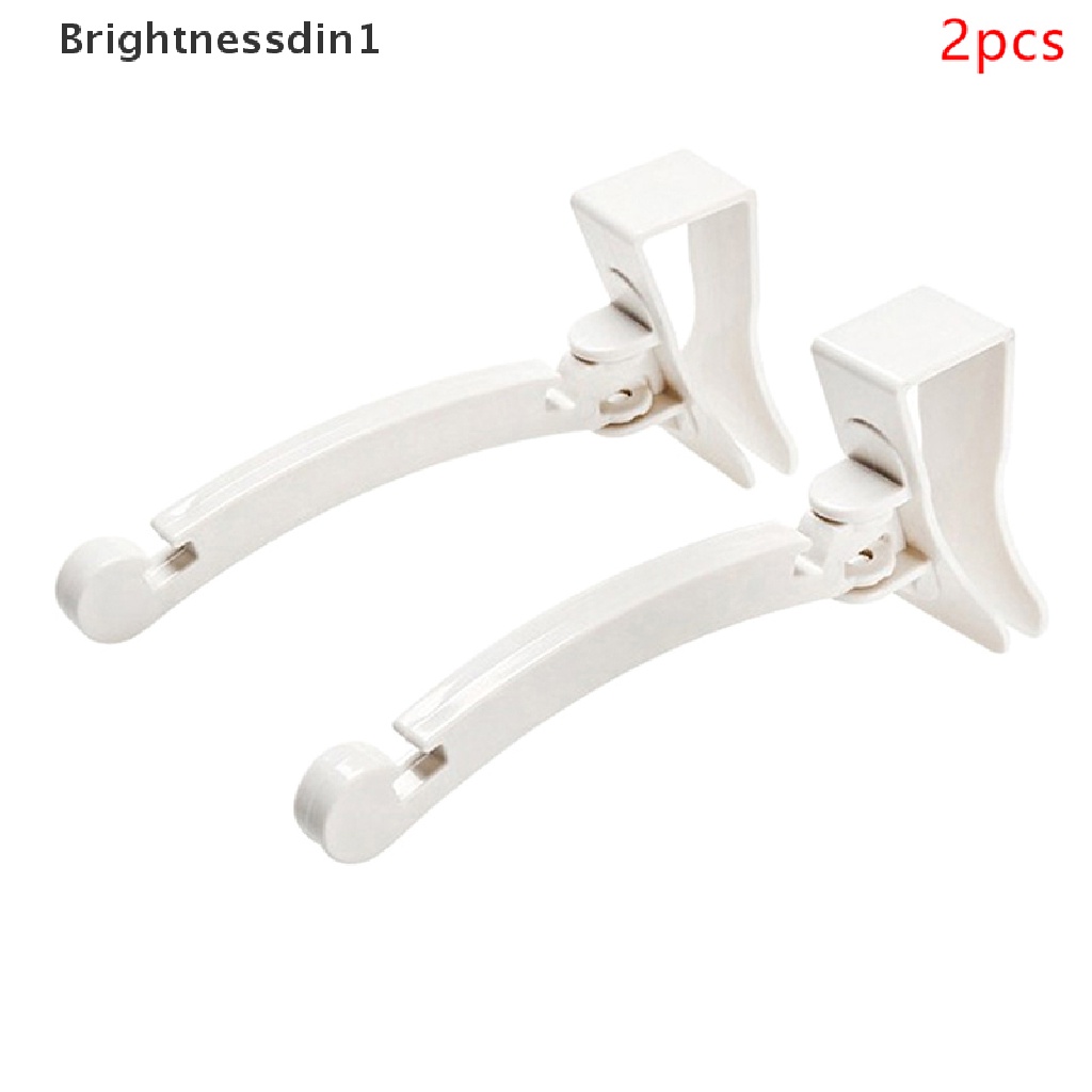 [Brightnessdin1] 2pcs Rak Gantungan Sampah Plastik Lemari Dapur Kantong Sampah Hook Hanging Holder Butik