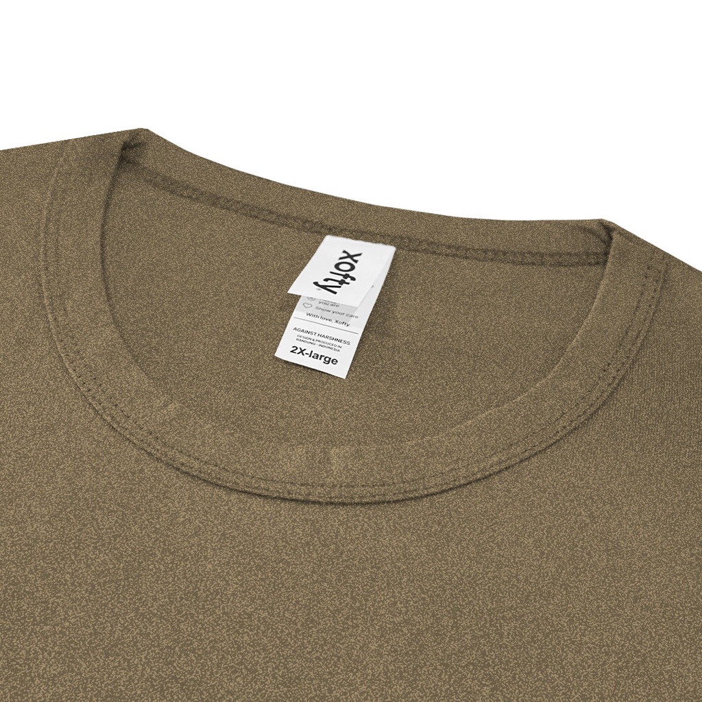 Xofty Tees Static O-Neck Cotton 30s 2 Tone Gold