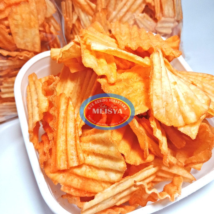 

Terlaris ✨ -KERIPIK SINGKONG KEJU TES 500 GRAM TERLARIS - keju- 2.2.23