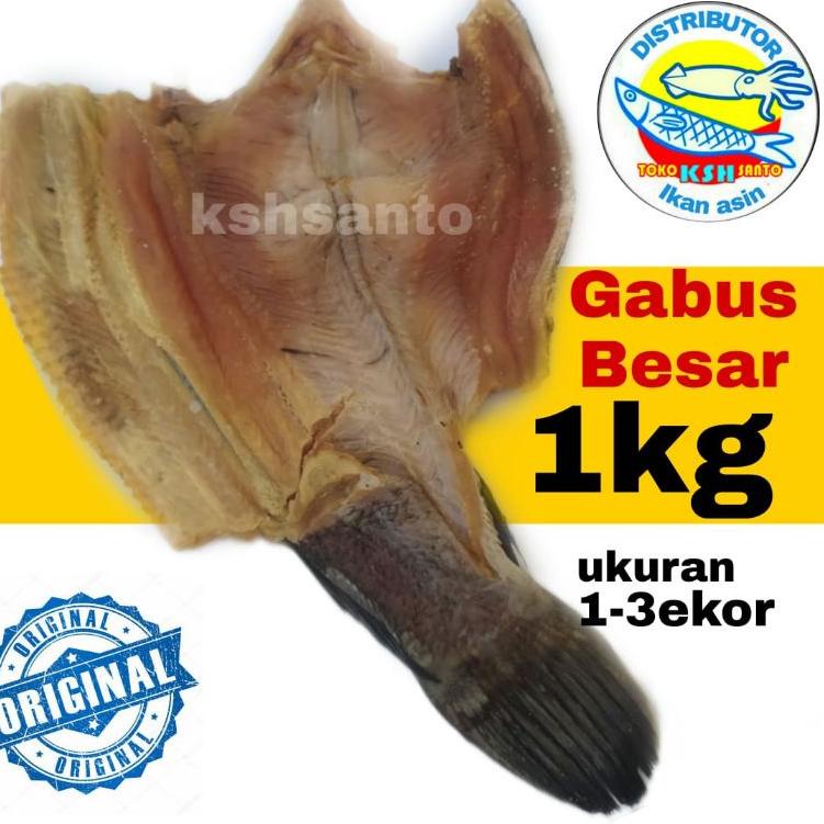 

➱ Ikan asin Gabus besar-1kg ♢