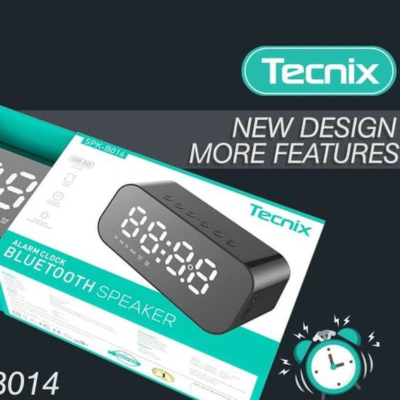 ✦ TECNIX SPK-B014 Speaker Bluetooth Portable - New Model - Hifi Speaker ✻
