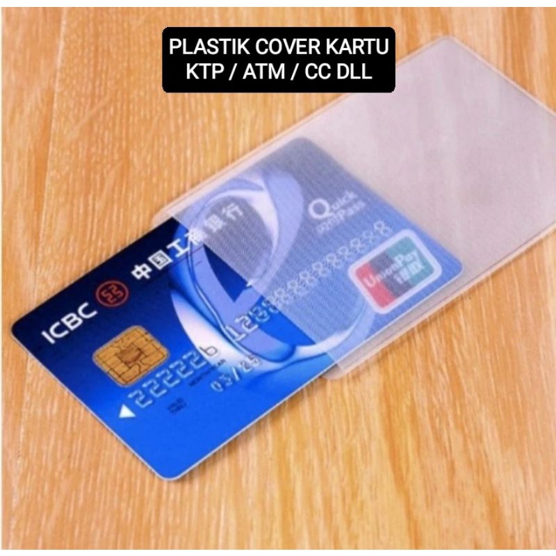 

MG88 Plastik Cover Pelindung Anti Gores Kartu KTP SIM ATM