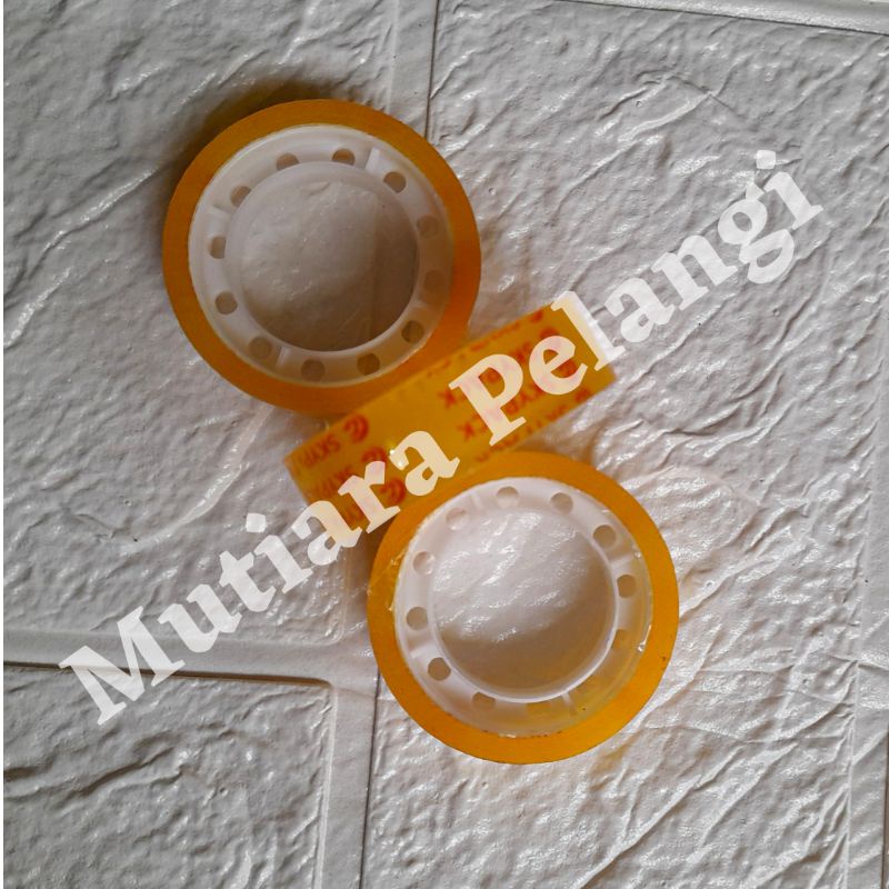 

(Min CO 4)Selotip Isolasi kecil bening 1.2cm x 20 Yard | Selotip/Solasi/Lakban mini