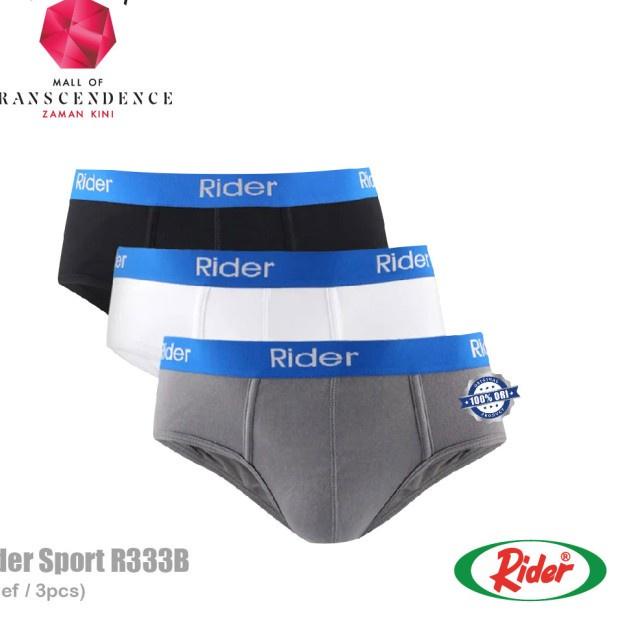 ♝ Celana Dalam Underwear Brief Pria - RIDER Sport R 333 B ☋